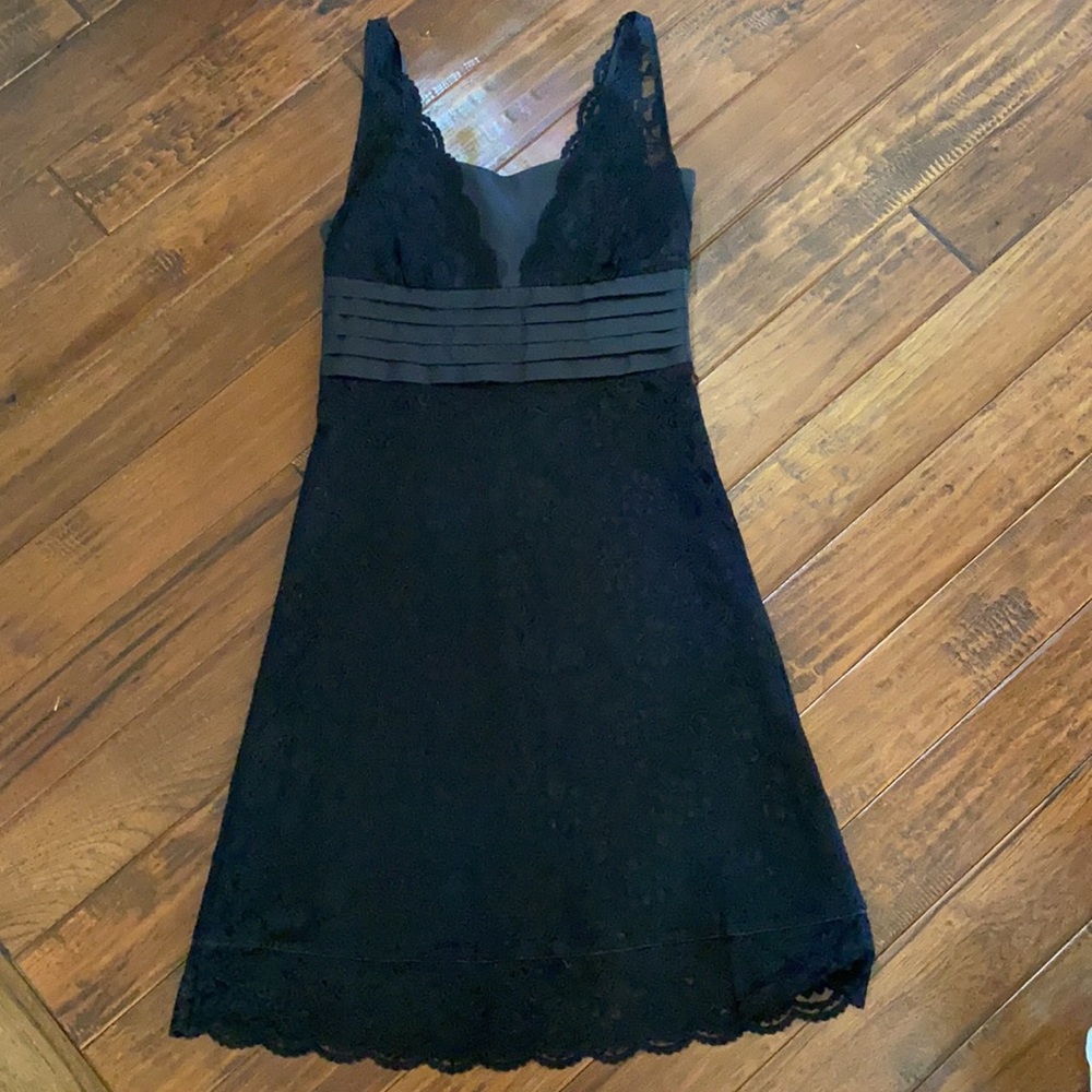 Black Lace Dress from Anthropologie, Size 4